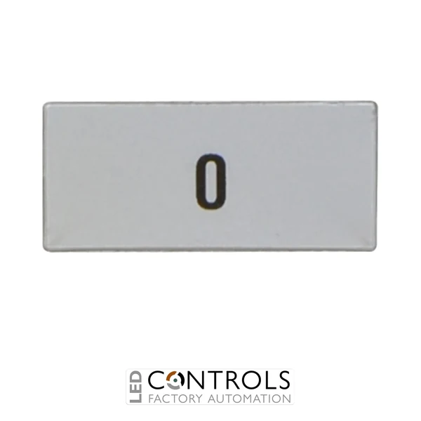 8LM2TAU200 - """PUSH-BUTTON LABEL """"O"""""""