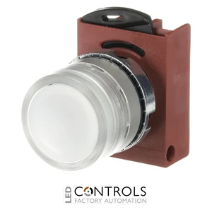 1SFA184497R9105 ABB P9MPLBGD White Illuminated Momentary Pushbutton - image 2