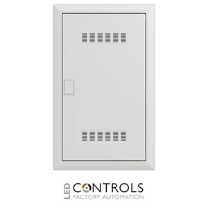 2CPX031384R9999 ABB UK636MV UK600 Flush-Mounted Ventilated Media Enclosure 3 Row IP30 RAL 9016 White