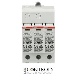2CTB802400R1000 ABB OVR PV T2 40-1000 P Type 2 Photovoltaic Surge Protective Device
