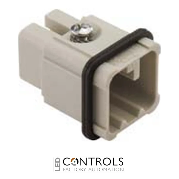CDM08 Ilme Male insert 8 pin 10 amp crimp Size 21.21