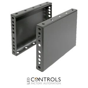 TS8602.040 Rittal Trim panel sides H: 200mm W: 400mm RAL 7022 sheet steel