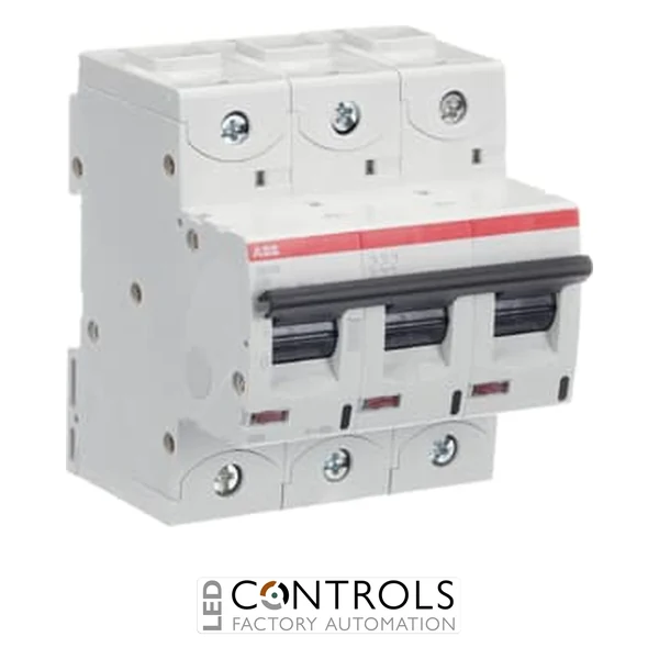 2CCS893001R0634 ABB S803N-C63 High Performance Circuit Breaker 3 Pole 63A Type C 36kA