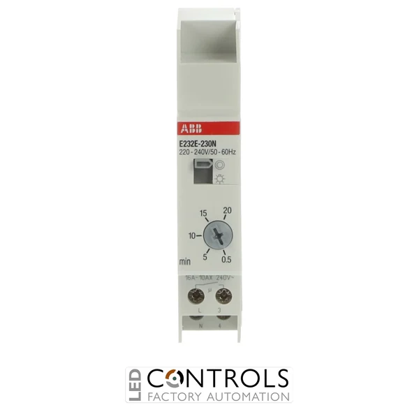 2CDE110003R0511 ABB E232E-230N Staircase Time Switch 0.5-20 Minutes