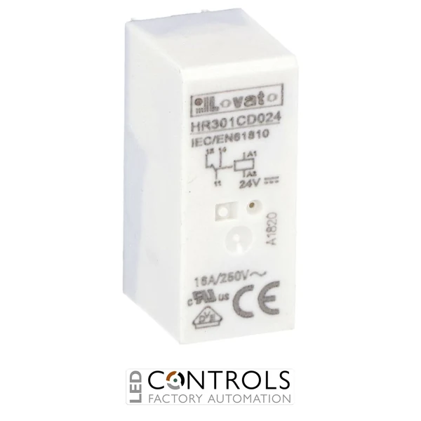 HR301CD024 - MINIATURE RELAY 1C/O 16A, 24VDC