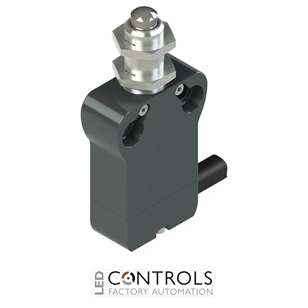 NB G110EB-DN2 Pizzato Modular prewired switch with plunger with M12 threaded bearing