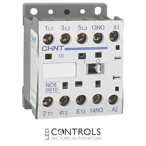 nc6-0910-48v chint contactor 48v 9a 3no main poles and 1no aux - image 3