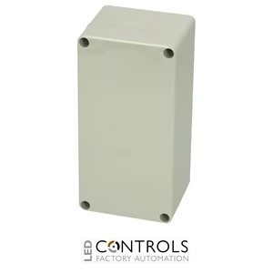 7032620 Fibox PC 081607 Enclosure, Polycarbonate Grey cover