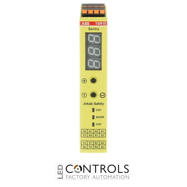 2TLA010060R0001 ABB SENTRY TSR10P Multifunction Safety Relay Timer
