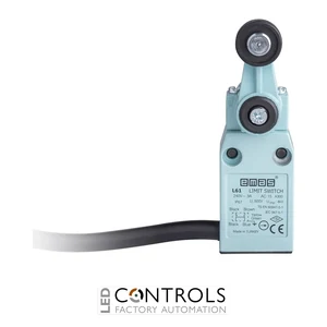 EMAS L61K13MEP121 EMAS L61 SERIES LIMIT SW.SNAP ACTION 1NC+1NO PLASTIC ROLLER IP67 2MT CABLE - image 3