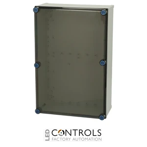 8113078 Fibox CAB PCQ 604021 T Enclosure, Polycarbonate Smoked transparent cover