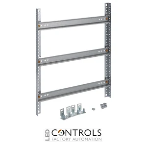 4TBA831057C0100 ABB 831057 AR054D03 ARIA 54 Mounting Frame 3 Rows 54 Modules - image 3