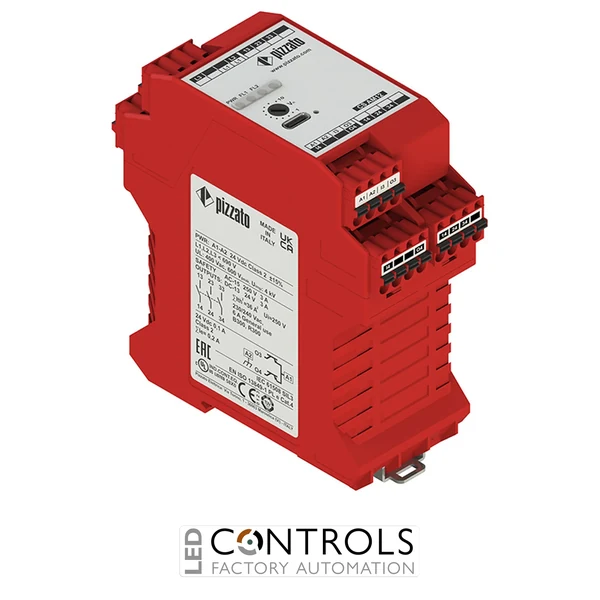CS AM12P1XU Pizzato CS Series Safety Module with motor standstill detection