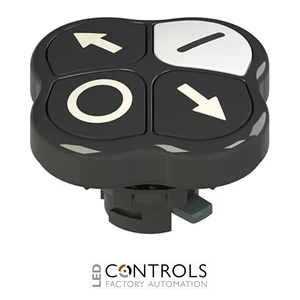 E2 1PQFA1QAAE Pizzato Quadruple pushbutton