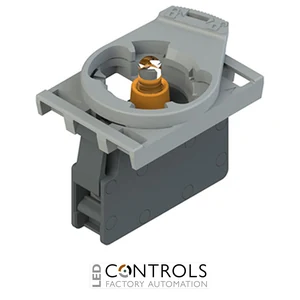 E2 AC-XXBC0057 Pizzato Complete unit with orange LED holder and fixing adapter