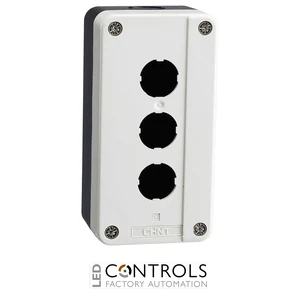 np2-b142/k3 chint 3 position button station with key switch (2 n/o)