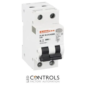 P1RE1NC16AC030 - RCBO 1P+N CURVE C 16A IDN 30MA TYPE AC
