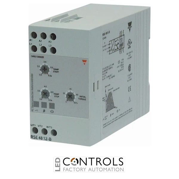 RSE4003-B - DIN MTR SOFT START 400V 3A