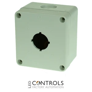 BG1 IMO Pushbutton Enclosure 1 Hole Grey