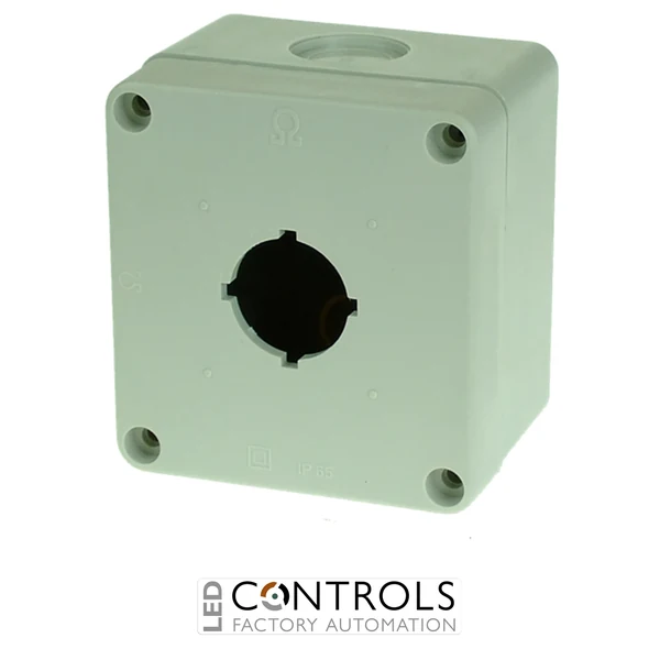 BG1 IMO Pushbutton Enclosure 1 Hole Grey