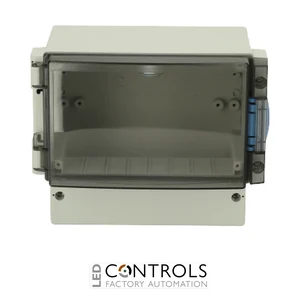 7585165 Fibox ABS 17/16-3 Enclosure, ABS Smoked transparent hinged cover