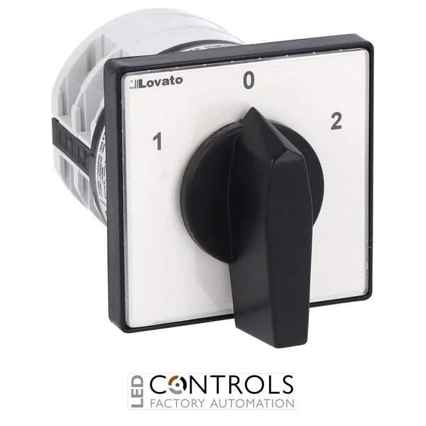 7GN4052U - 2P 3POS. SWITCH GN4052U FRONT MOUNTING 6