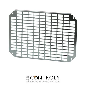 8120931 Fibox MPP ARCA 3040 Mounting plate perforated (350x250x2 mm - 26x11 mm) Galvanized steel, for sizes 300x400x150/210