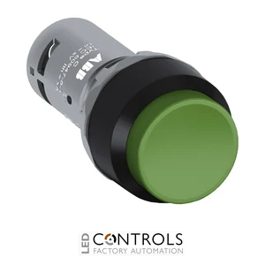 1SFA619102R1022 ABB CP3-10G-20 Compact Pushbutton Green Extended 2NO