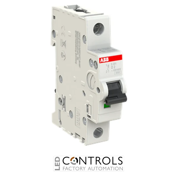 S201-D2 Miniature Circuit Breaker - 1P - D - 2 A