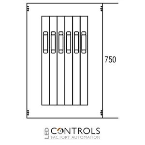 2CPX062903R9999 ABB AG177 XR Cover 500 x 750 mm 2PW