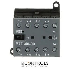 GJL1317201R0001 ABB B7D-40-00-01 B7D Mini Contactor 24 V DC Coil 4NO Screw Terminals with Diode