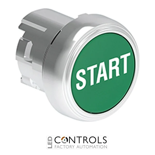 LOVATO LPSB1163 GREEN FLUSH MET. PUSH-BUTTON START