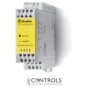 7S.14.8.120.4220 Finder Relay module 110/125V 3NO1 NC