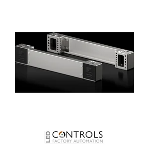 VX8660.050 Rittal VX Base/Plinth Corner Piece With Trim Panel, Front And Rear, H: 100 mm, For W: 600 mm, Stainless Steel, 1.4301
