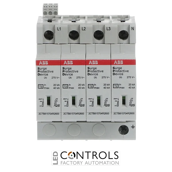 2CTB815704R1100 ABB OVR T2 4L 40-275s P TS QS Surge Protective Device