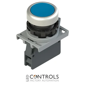 E2 AC-DXBC1260 Pizzato Complete unit with pushbutton, fixing adapter and contact