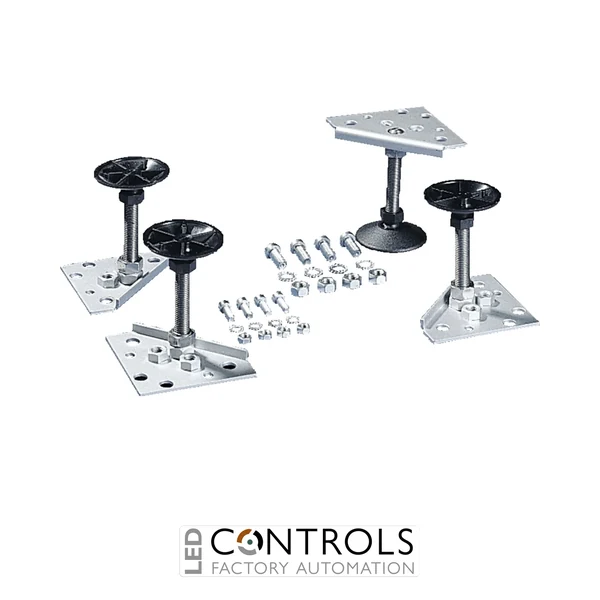 SO2890.000 Rittal Levelling foot for plinth complete Thread M16 Stainless steel