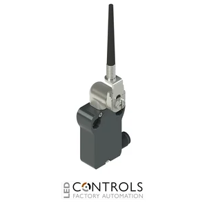 NB B112LL-DMK Pizzato Modular prewired switch with metal revolving lever with flexible adjustable rod