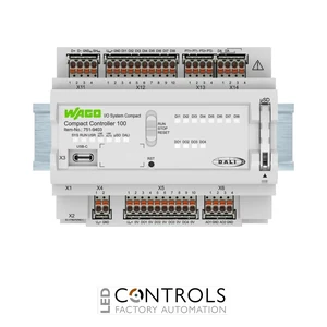 751-9403 Wago Compact 100 PLC with 2 Analogue/8 Digital Inputs  4 Digital Outputs - image 2