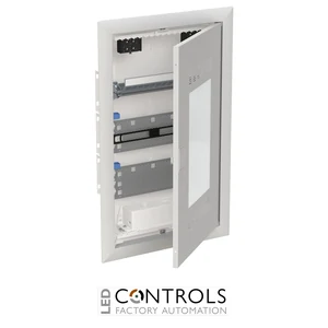 2CPX031387R9999 ABB UK636MW UK600 Flush-Mounted Wi-Fi Multimedia Enclosure 3 Row IP30 RAL 9016 White - image 3