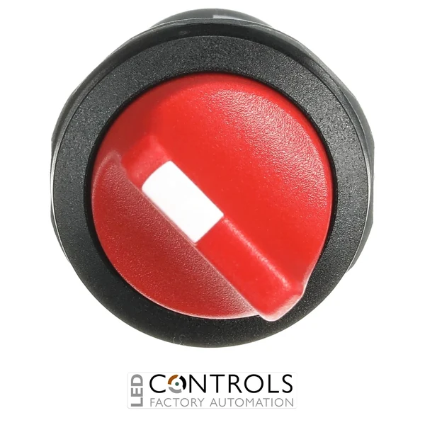 1SFA619201R1071 ABB C2SS2-10R-11 Red 2-Position Maintained Compact Selector Switch 1 NO + 1 NC