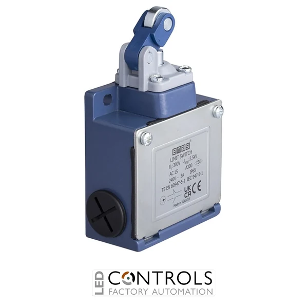 EMAS L53K13MIM311 EMAS L53 SERIES LIMIT SW. SNAP ACTION 1NC+1NO-METAL ROLLER
