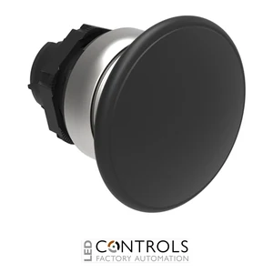 LOVATO LPCB6142 MUSHROOM HEAD PUSH-BUTTON 40MM BLACK
