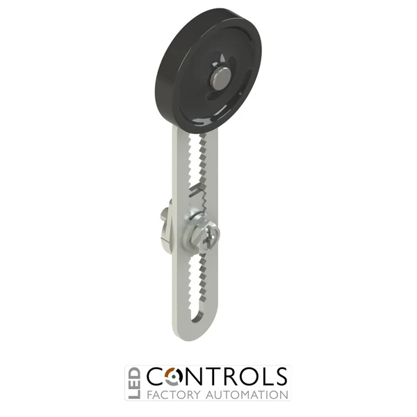 VF LE56-R25 Pizzato Adjustable safety lever with technopolymer roller, 35 mm diameter