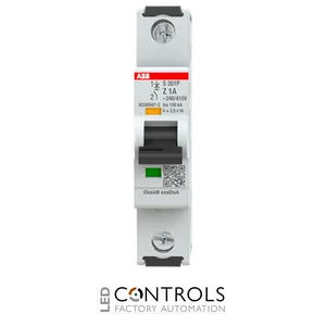 2CDS381001R0218 ABB S301P-Z1 Miniature Circuit Breaker - 1P - Z - 1 A - image 2