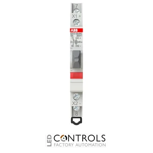 2CCA703261R0001 ABB E217-16-01C48 Illuminated Pushbutton 1NC Red LED 16 A