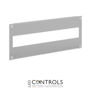 4TBA831800C0100 ABB 831800 Slotted Cover Plate 18M for ARIA 64/108 Enclosures - image 3