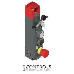 NG 2D5D411D Pizzato NG series safety switch with lock and integrated control devices