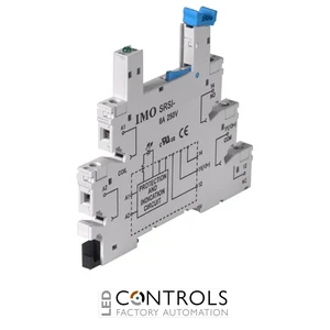 SRSI-24AC/DC IMO Relay Socket (Base) For ETS Relays 12-24VDC