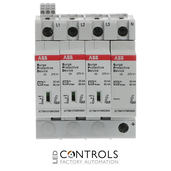 2CTB815708R0800 ABB OVR T2 3N 80-275s P TS QS Surge Protective Device